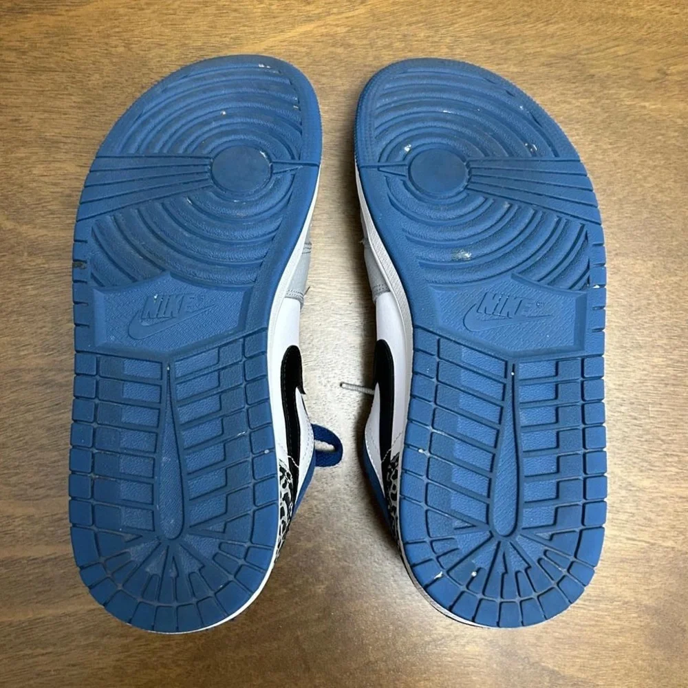 Nike Air Jordan 1 Low SE Retro Mens Size 8 US DM1199-140‎ True Blue Elephant